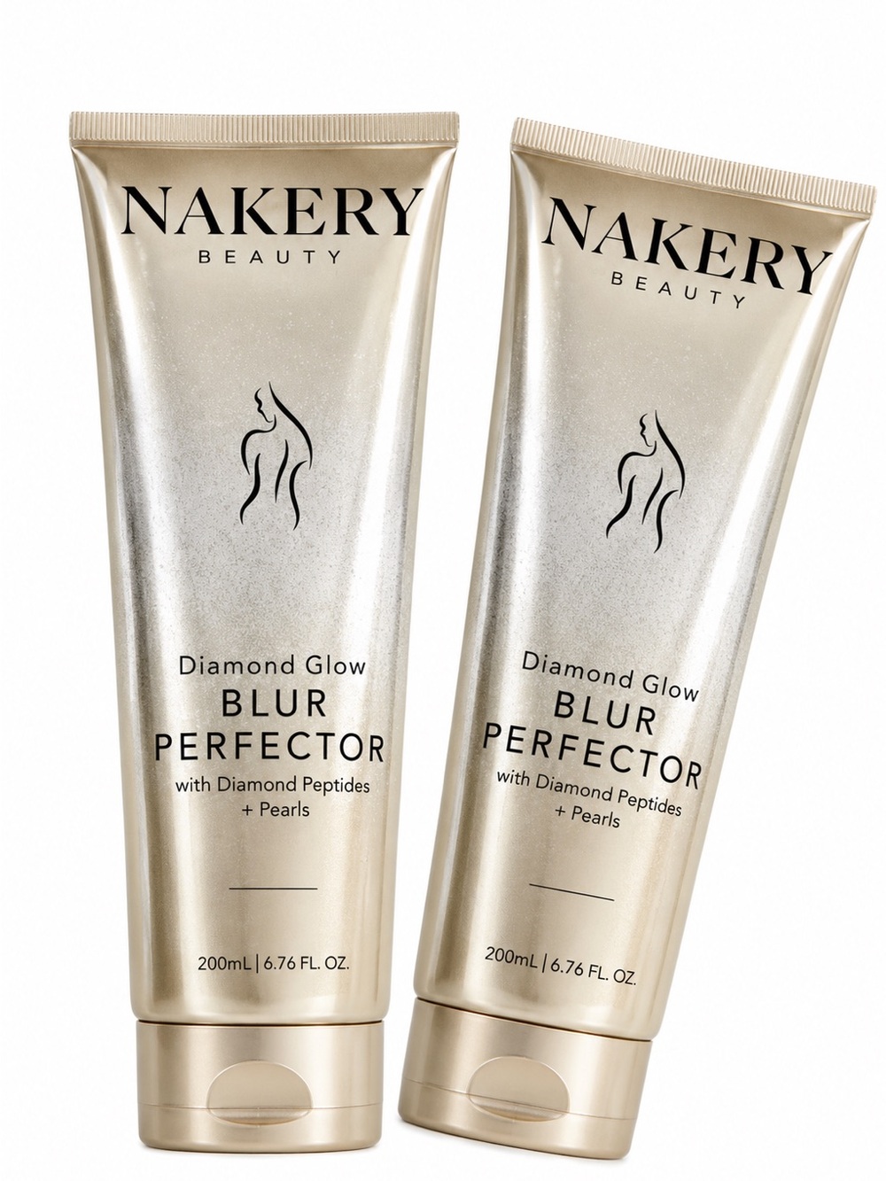 Nakery Beauty Diamond Glow Blur Perfector Tighten Plump Smooth Bundle NWT